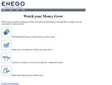 Tablet Screenshot of enego.com